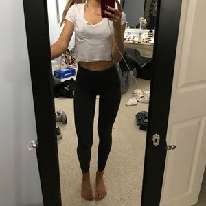 charcoal gray leggings